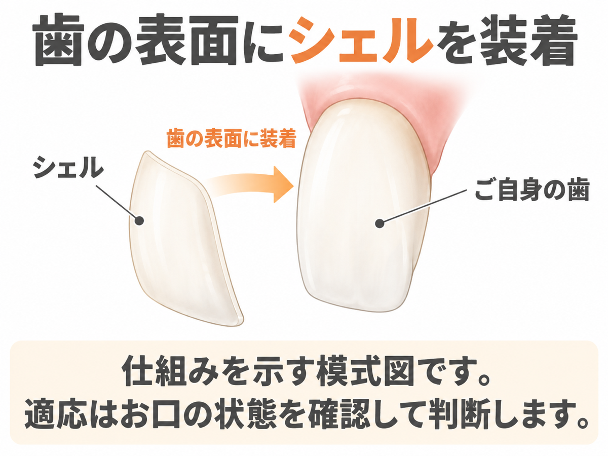 削らないラミネートベニア「ルミナシェルF」とは？